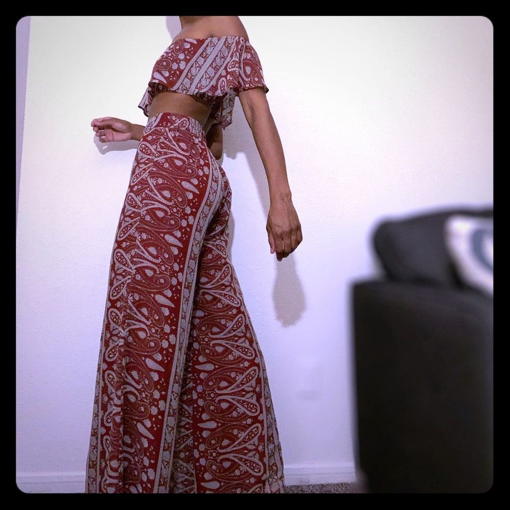 2 piece pants set